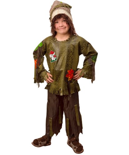 Детский карнавальный костюм Лешего: головной убор, джемпер, брюки (Россия)