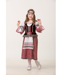 Национальный русский костюм для девочки