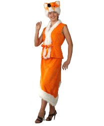 Карнавальный костюм для вызрослых "Лиса"