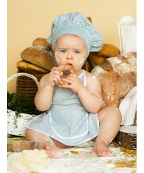 Детский костюм Поваренок (серый) для малыша