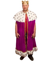 Карнавальный костюм взрослый "Королевская мантия"