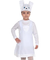 Детский костюмчик Заинька белая