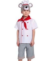 Детский костюм Мышонок Поварёнок
