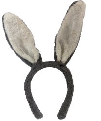 Уши зайца (серые)