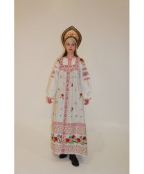 Сарафан и блуза "Маки-Нежные"