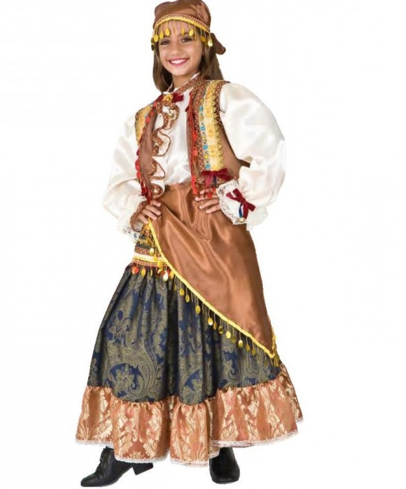 Цыганский национальный костюм (73 фото)