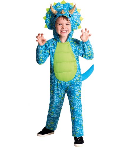 Детский костюм динозавра Blue Dino: комбинезон с капюшоном (Германия)