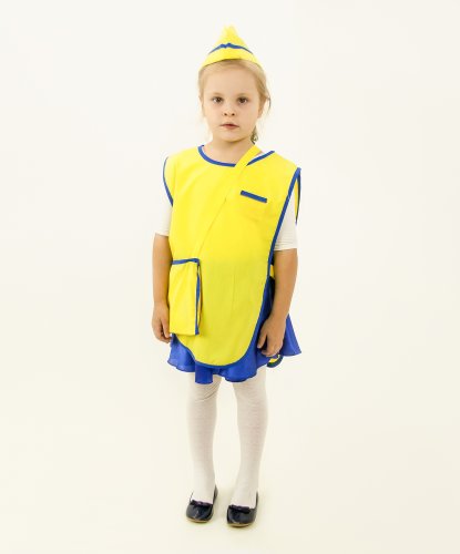 Детский костюм Кондуктора: накидка, сумка, пилотка (Россия)