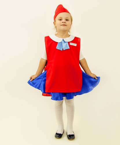 Детский костюм Стюардессы: жилет, пилотка (Россия)