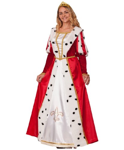 Женский костюм Королева: платье, корона (Россия)