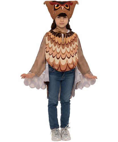 Детский костюм Сова: Накидка, шапочка (Россия)