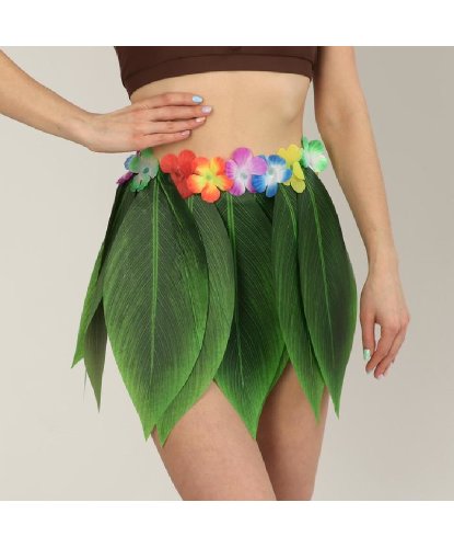 Гавайская юбка Зеленые листики (Россия)