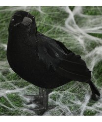 Черная птица, 25 см