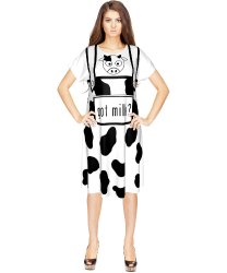 Взрослое платье коровы