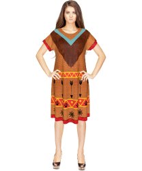 Взрослое индейское платье