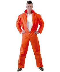 Карнавальный костюм "Оранжевая роба заключенного"