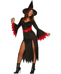 Карнавальный костюм "Красная ведьма"