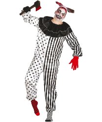 Карнавальный костюм "Черно-белый клоун"