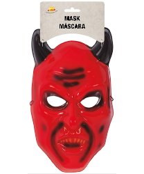 Пластиковая маска "Дьявол"