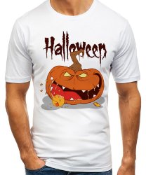 Мужская футболка с принтом Halloween 9