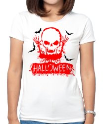 Женская футболка с принтом Halloween 2