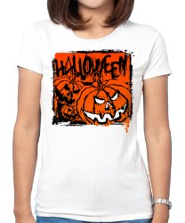 Женская футболка с принтом Halloween
