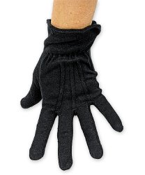 Черные мужчкие перчатки