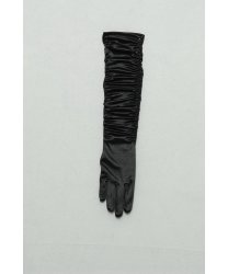 Сантиновые черные перчатки (38 см)