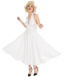 Белое платье "Мэрилин"