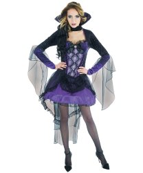 Фиолетовое платье "Вампиресса"