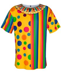 Взрослая футболка клоуна