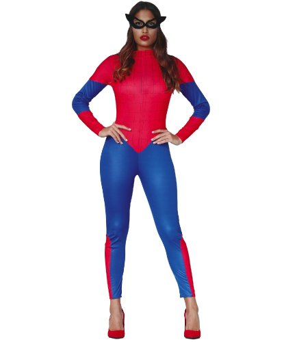 Женский костюм Человек-Паук: комбинезон, маска (Испания)