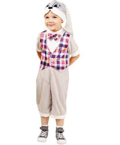 Детский костюм Кролик: комбинезон, шапочка (Россия)