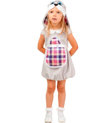 Детский костюм Крольчиха: платье, шапочка (Россия)