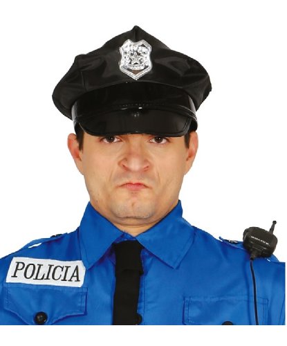 Черная фуражка полицейского (Испания)