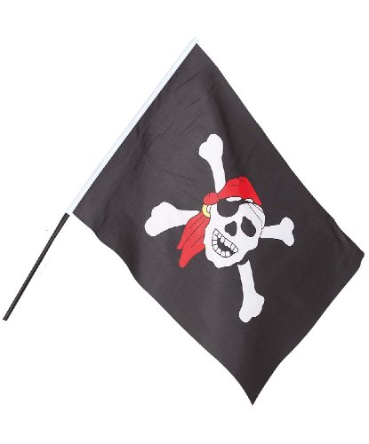 Пиратский флаг (40х30 см): 40х30 см (Испания)