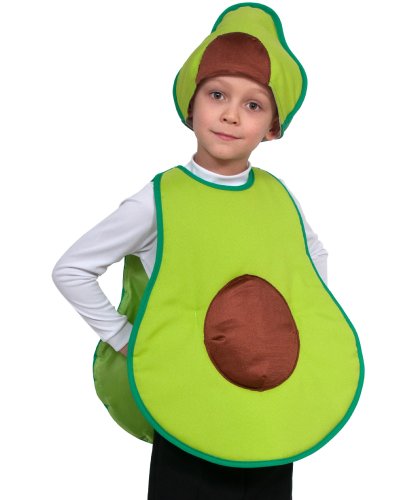 Детский костюм Авокадо : жилетка, шапка (Россия)