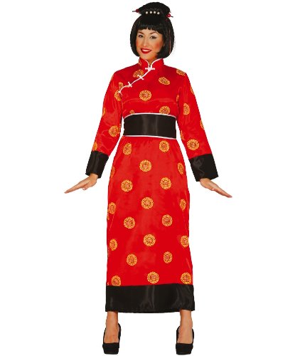 Карнавальный костюм Китаянка: платье, пояс (Испания)