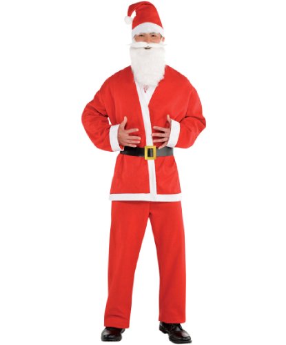 Карнавальный костюм Санта: кофта, штаны, колпак (Германия)