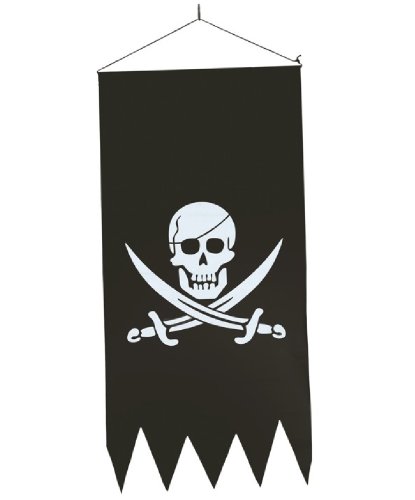 Пиратский баннер, 43х86 см : 43х86 см (Испания)