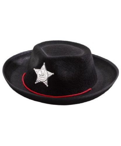 Детская шляпа шерифа, черная (Германия)