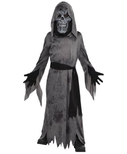Карнавальный костюм Серый призрак: балахон с капюшоном, маска (Германия)