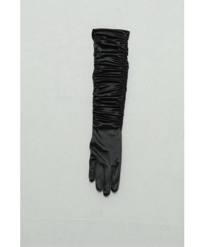Сантиновые черные перчатки (38 см) (Франция)