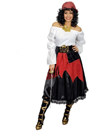 Пиратская юбка с ремнем: юбка, пояс (Франция)