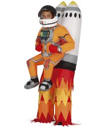 Надувной костюм "Ракета в космосе"