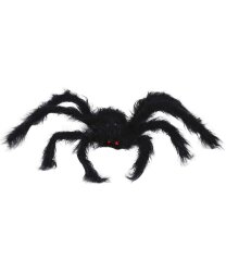 Черный пушистый паук (50 см)