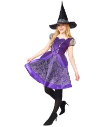 Фиолетовое платье "Ведьмочка"