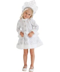 Детский костюм "Малышка Снегурочка"
