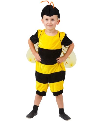 Детский костюм Шмель: комбинезон, шапочка, крылья (Россия)