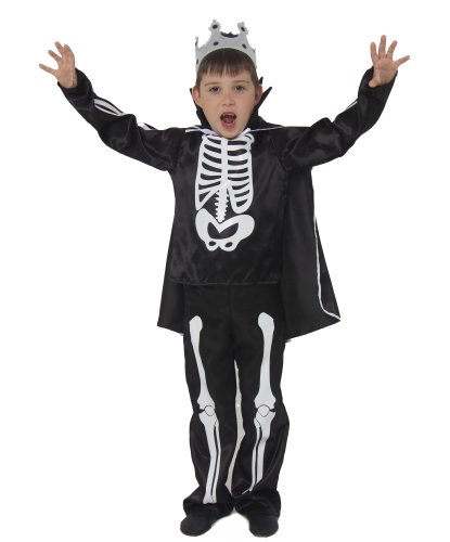 Детский костюм Кащей Бессмертный: куртка, брюки, плащ, корона (Россия)
